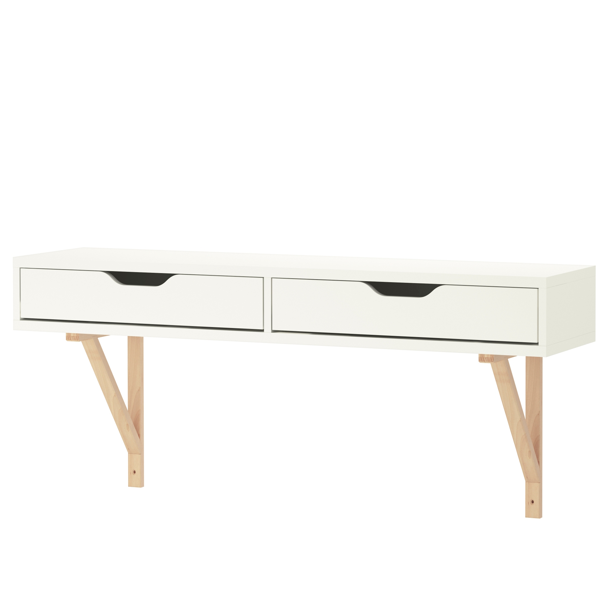 EKBY ALEX/EKBY VALTER shelf with drawer